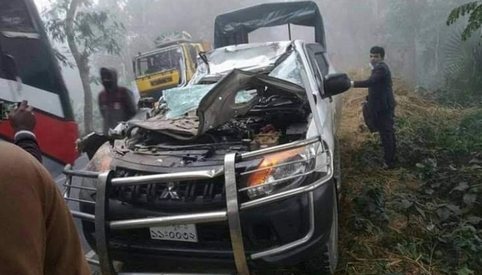 নির্বাচনের দায়িত্ব পালনে যাওয়ার পথে সড়ক দুর্ঘটনার কবলে এসিল্যান্ড নির্বাচনের দায়িত্ব পালনে যাওয়ার পথে সড়ক দুর্ঘটনার কবলে এসিল্যান্ড