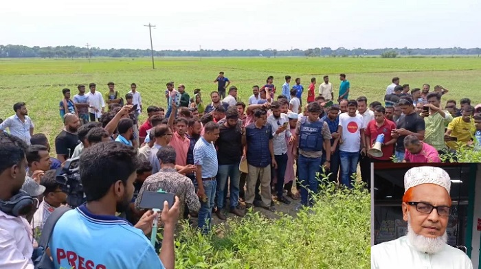 ভুট্টা ক্ষেতে মিললো বিএনপি নেতার পিতার মরদেহ ভুট্টা ক্ষেতে মিললো বিএনপি নেতার পিতার মরদেহ