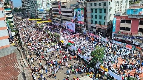 বিএনপির এক দফা ঘোষণা, দুই দিনের পদযাত্রা বিএনপির এক দফা ঘোষণা, দুই দিনের পদযাত্রা