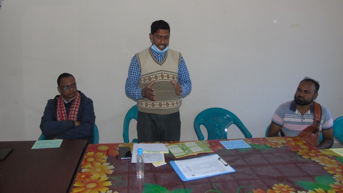 চরভদ্রাসনে সাংবাদিকদের সাথে ওকাপের মত বিনিময় সভা