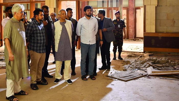 গণভবনে জাদুঘর নির্মাণে নির্দেশনা প্রধান উপদেষ্টার গণভবনে জাদুঘর নির্মাণে নির্দেশনা প্রধান উপদেষ্টার