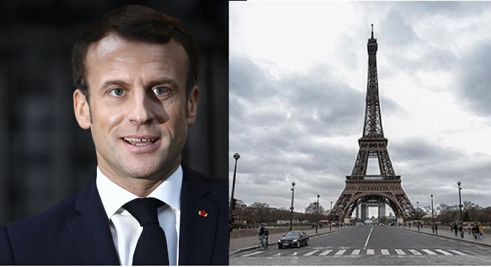 করোনায় আক্রান্ত প্রেসিডেন্ট ম্যাক্রন, ফ্রান্সে কারফিউ জারি