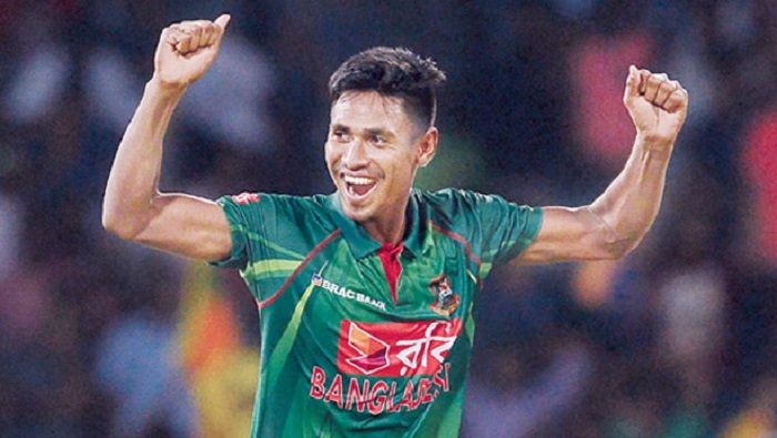 ২০ ধাপ এগিয়ে সেরা দশে মোস্তাফিজ