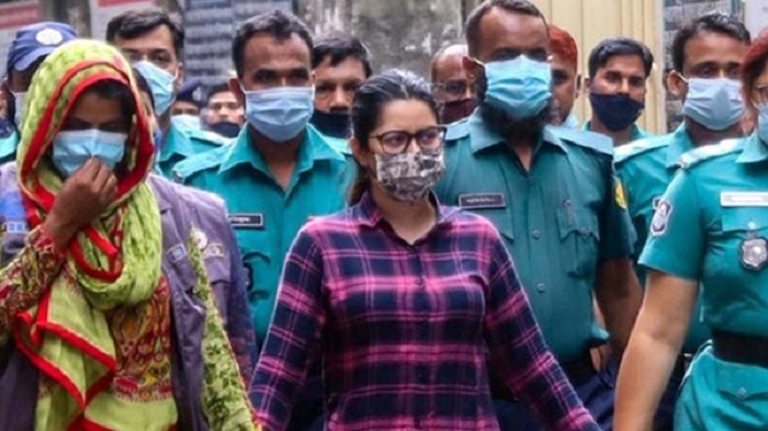 অবশেষে কারাগারে পরীমণি