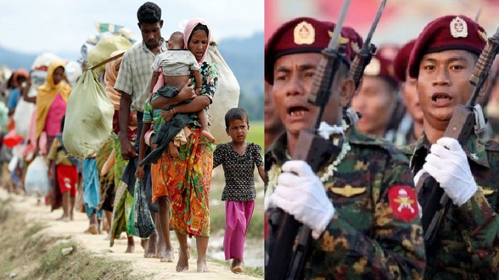 মিয়ানামারের সামরিক বাহিনীর ওপর নিষেধাজ্ঞা আরোপের আহ্বান