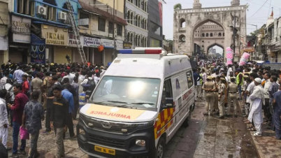 ভারতের হায়দ্রাবাদে ভয়াবহ অগ্নিকাণ্ড, ১৭ জন মারা গেছেন