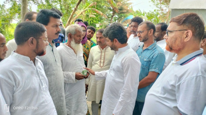 অগ্নিকান্ডে ক্ষতিগ্রস্থদের মাঝে নিক্সন চৌধুরীর সহয়তা প্রদান