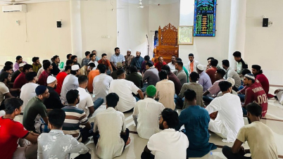 জুলাই শহিদদের স্মরণে ফরিদপুরে ছাত্রদলের দোয়ার অনুষ্ঠান