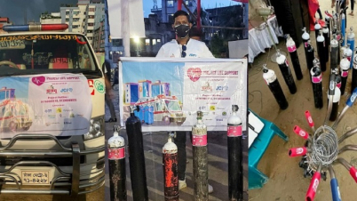 ফ্রিতে অক্সিজেন ও অ্যাম্বুলেন্স দিচ্ছে জেসিআই ঢাকা ওয়েস্ট-অনাবৃ