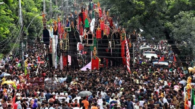 আশুরায় তাজিয়া মিছিল-শোভাযাত্রা বিষয়ে মন্ত্রণালয়ের যে সিদ্ধান্ত