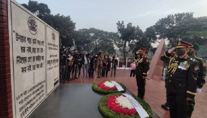 বুদ্ধিজীবী দিবসে রাষ্ট্রপতি-প্রধানমন্ত্রীর শ্রদ্ধা বুদ্ধিজীবী দিবসে রাষ্ট্রপতি-প্রধানমন্ত্রীর শ্রদ্ধা